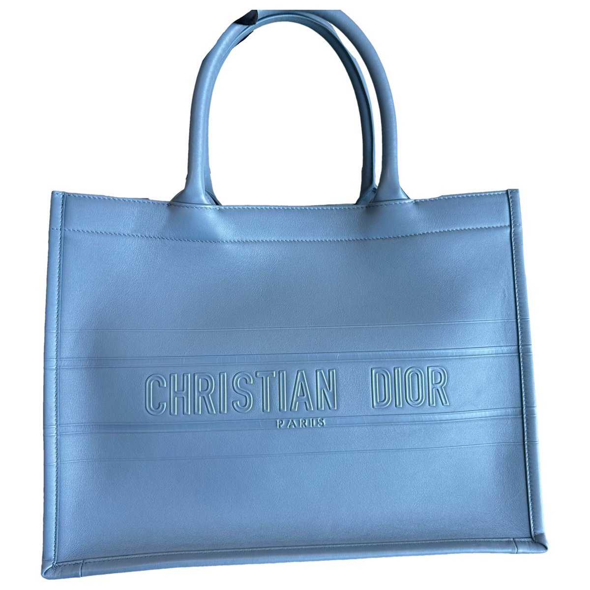 Book Tote leather handbag