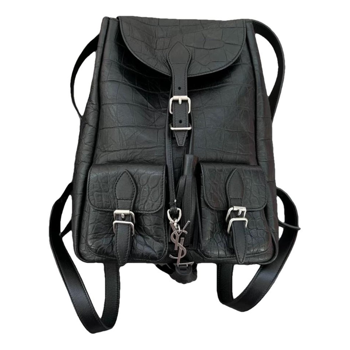 Festival leather backpack