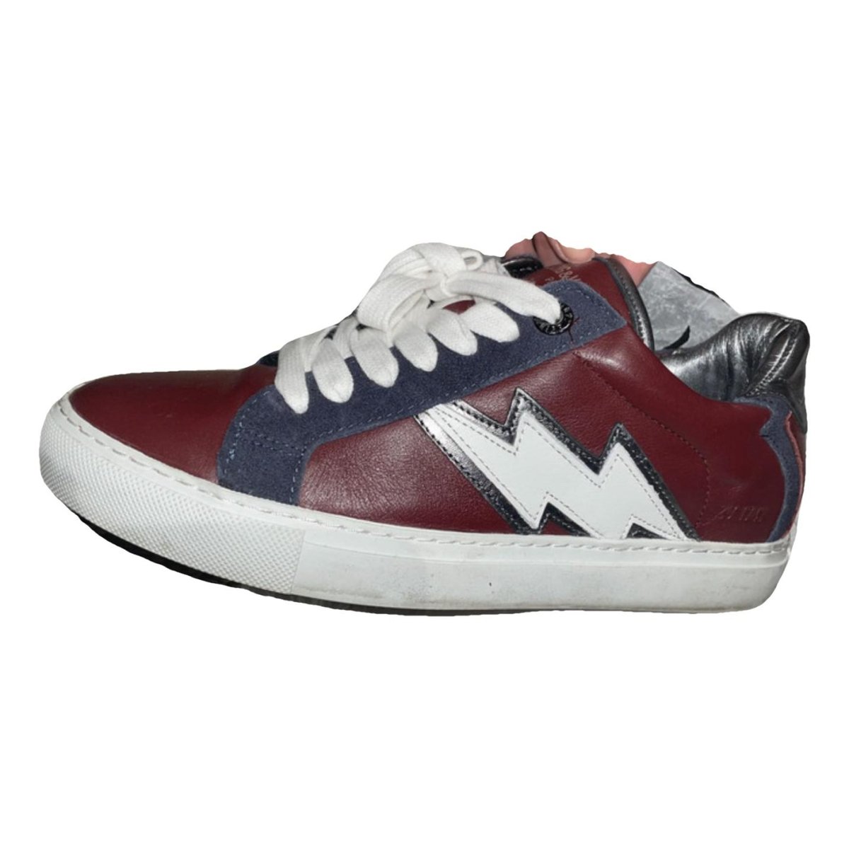 ZV1747 Flash leather trainers