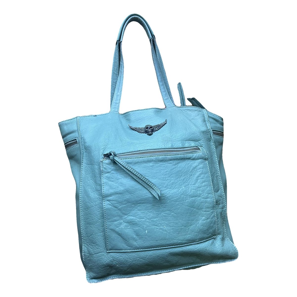 Daily leather tote