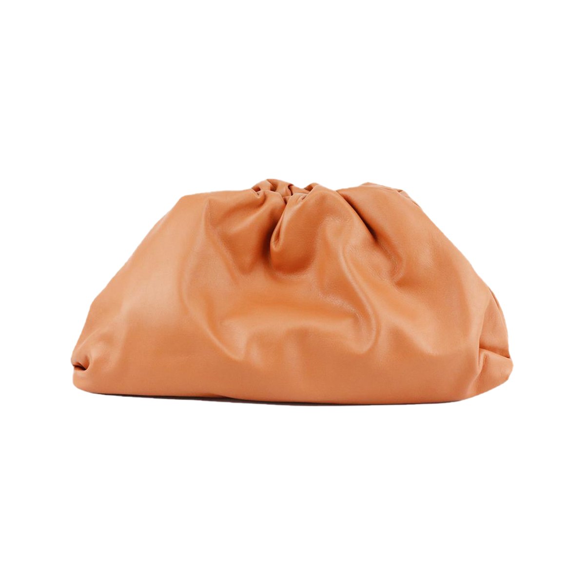 Pouch leather handbag