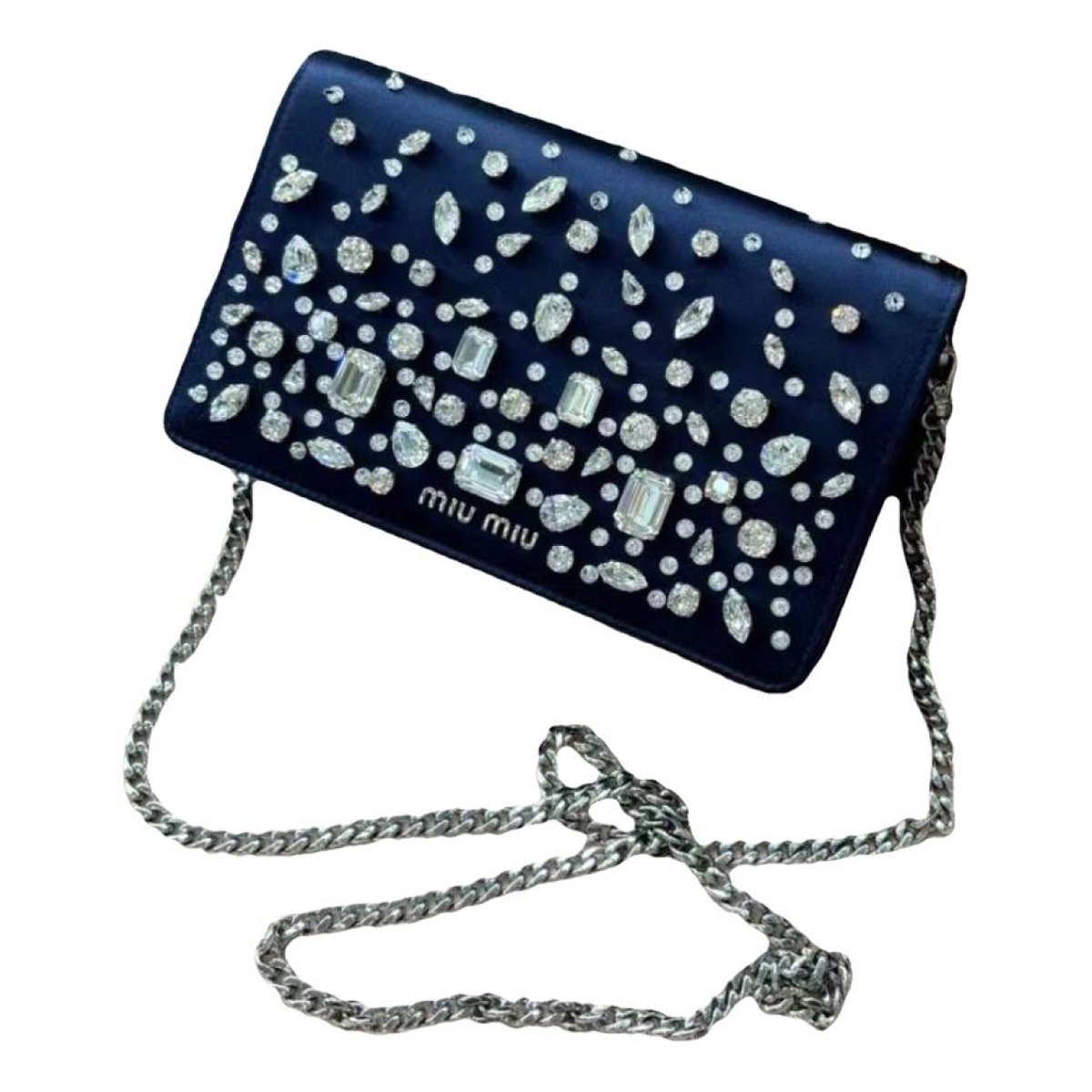 My Miu silk handbag