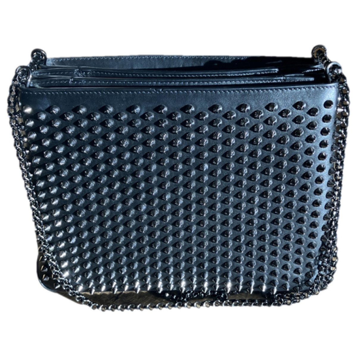 Triloubi leather handbag