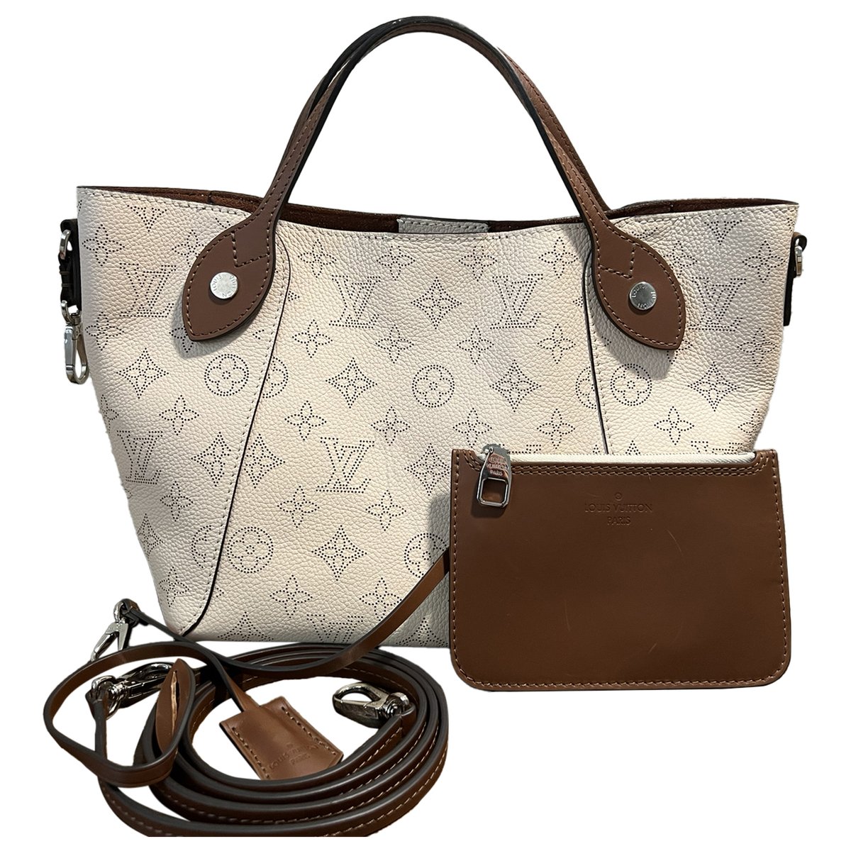 Hina leather handbag