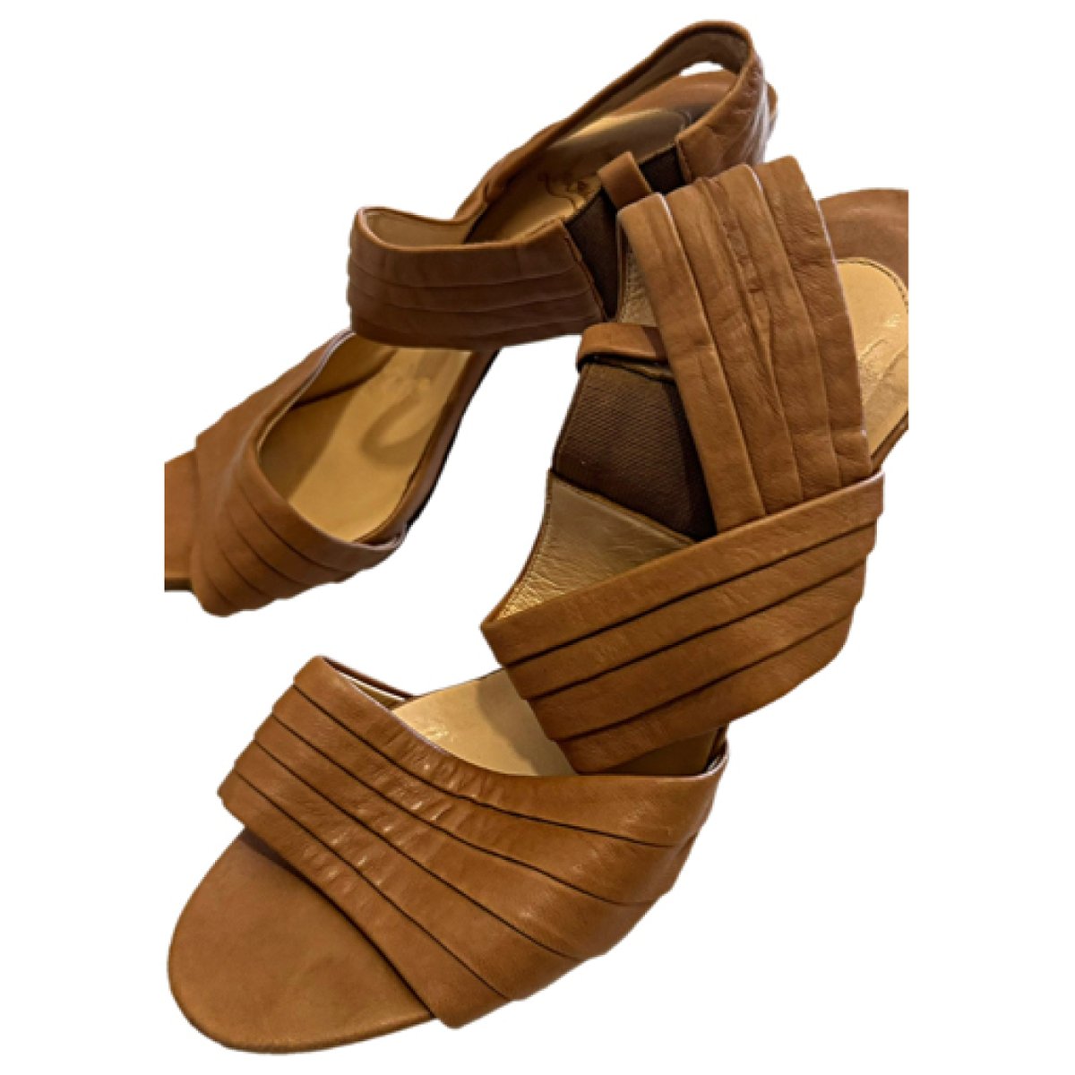 Fliketta leather heels