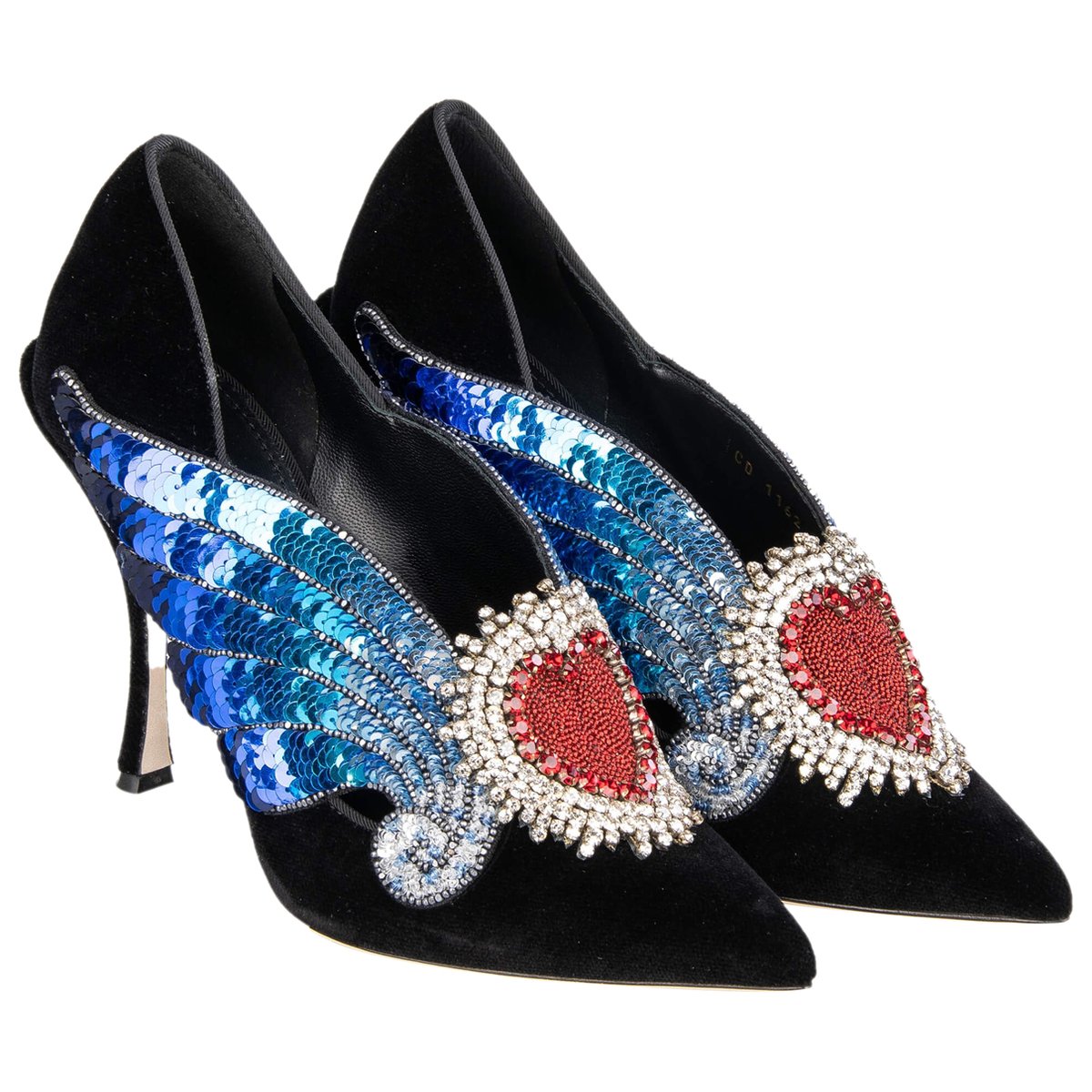 Lori velvet heels