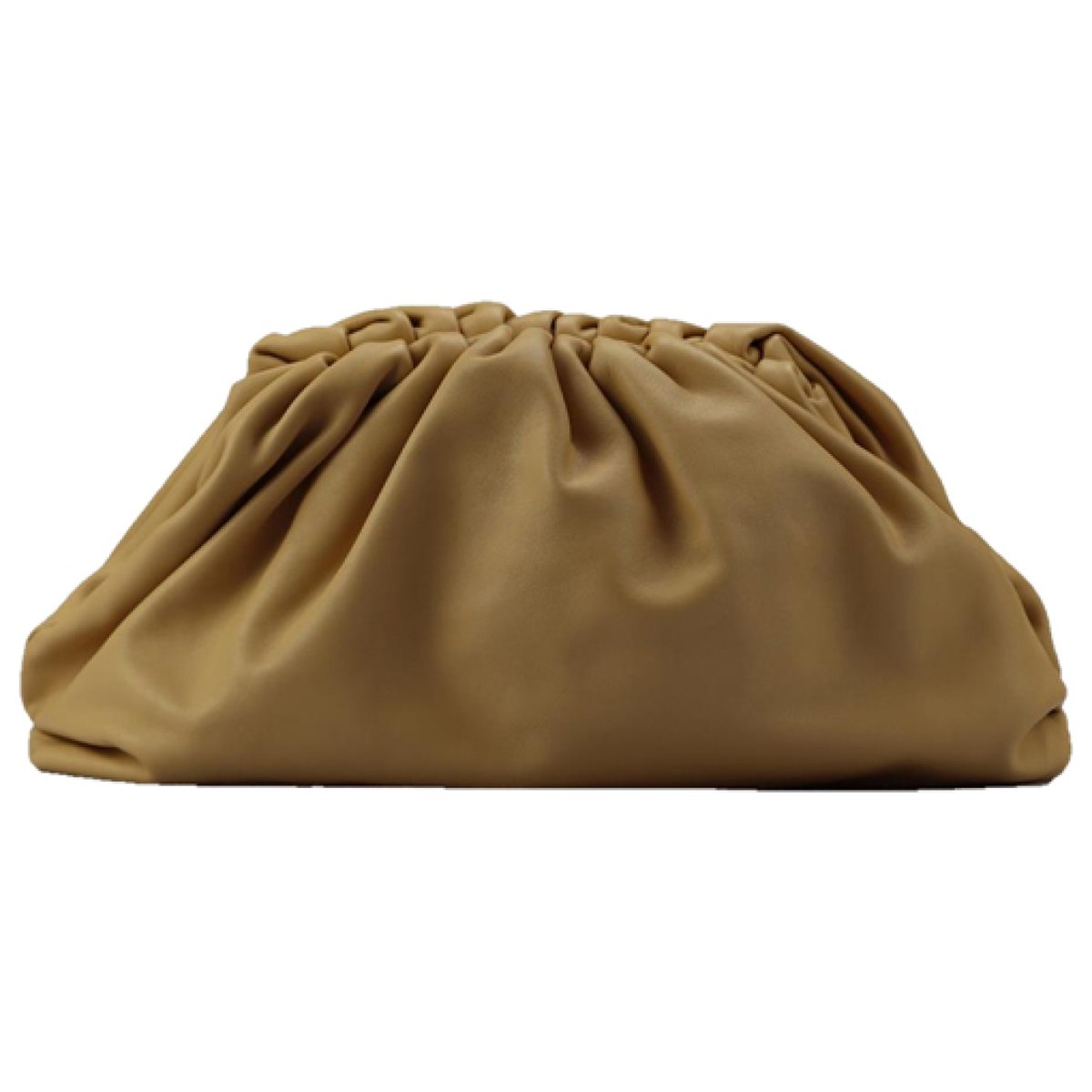 Pouch leather clutch bag
