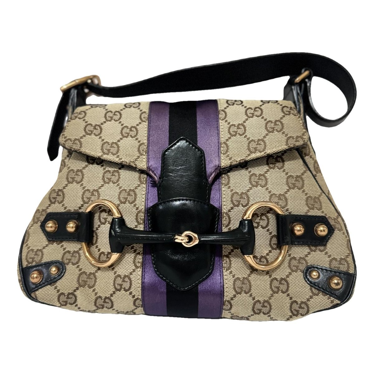 Handle Horsebit 1955 cloth handbag