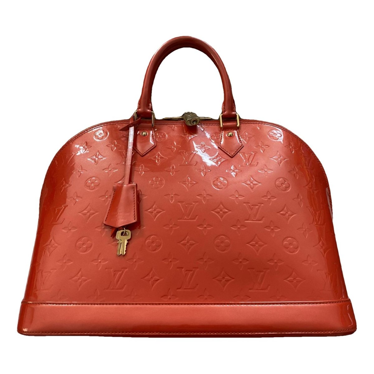 Alma patent leather handbag