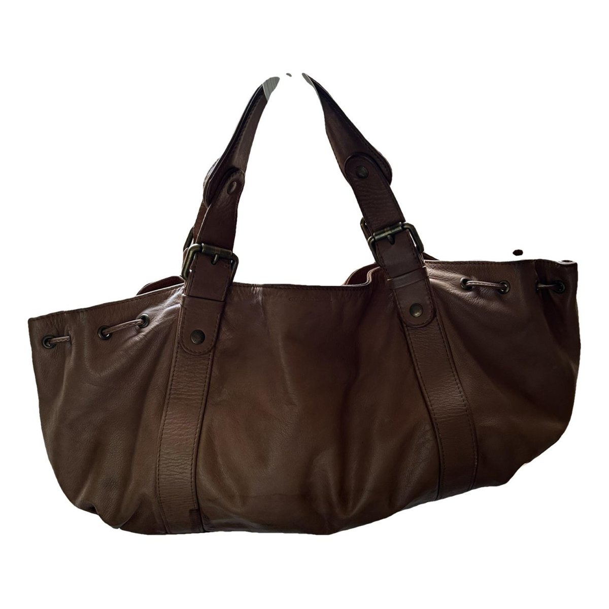 36 H leather handbag