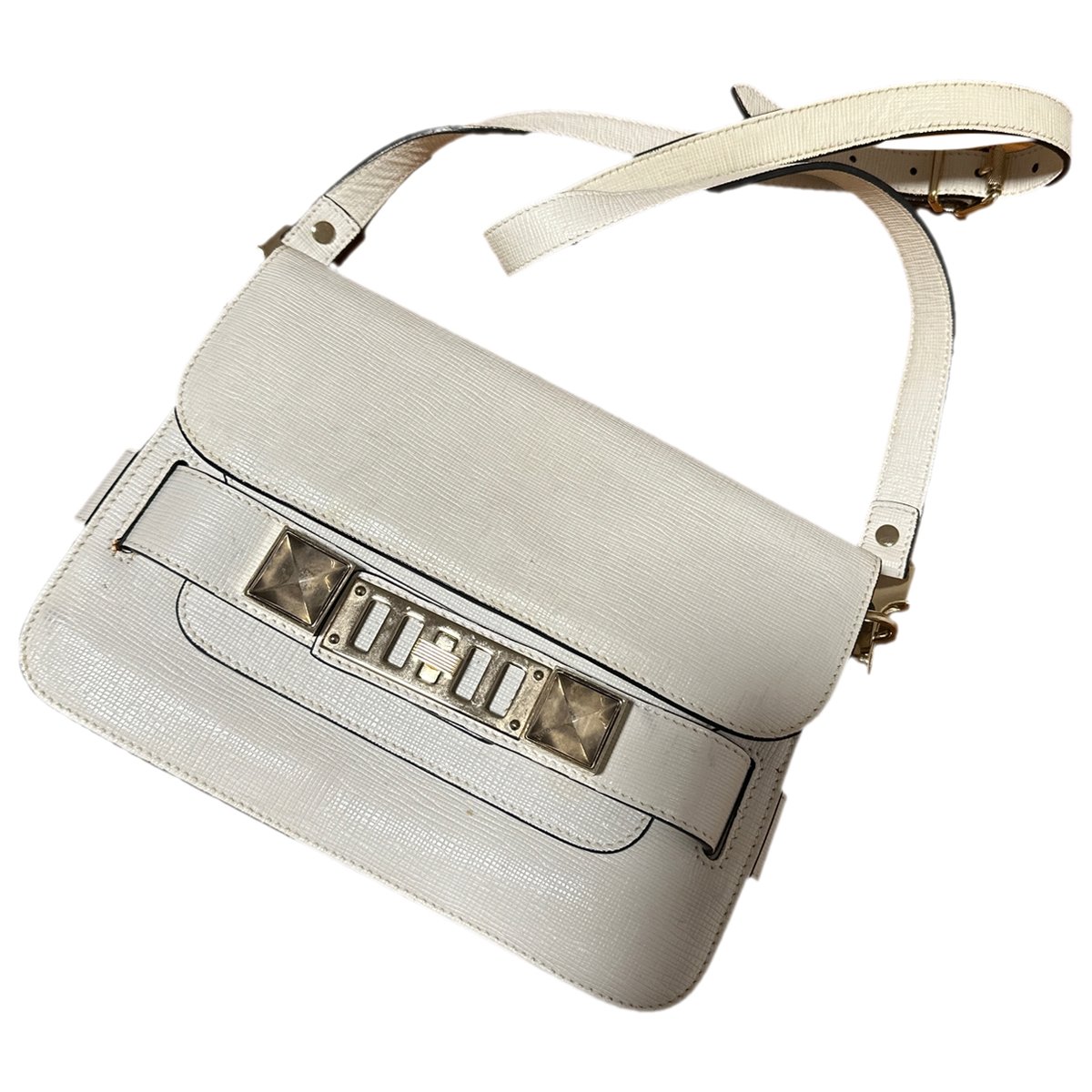 PS11 leather crossbody bag