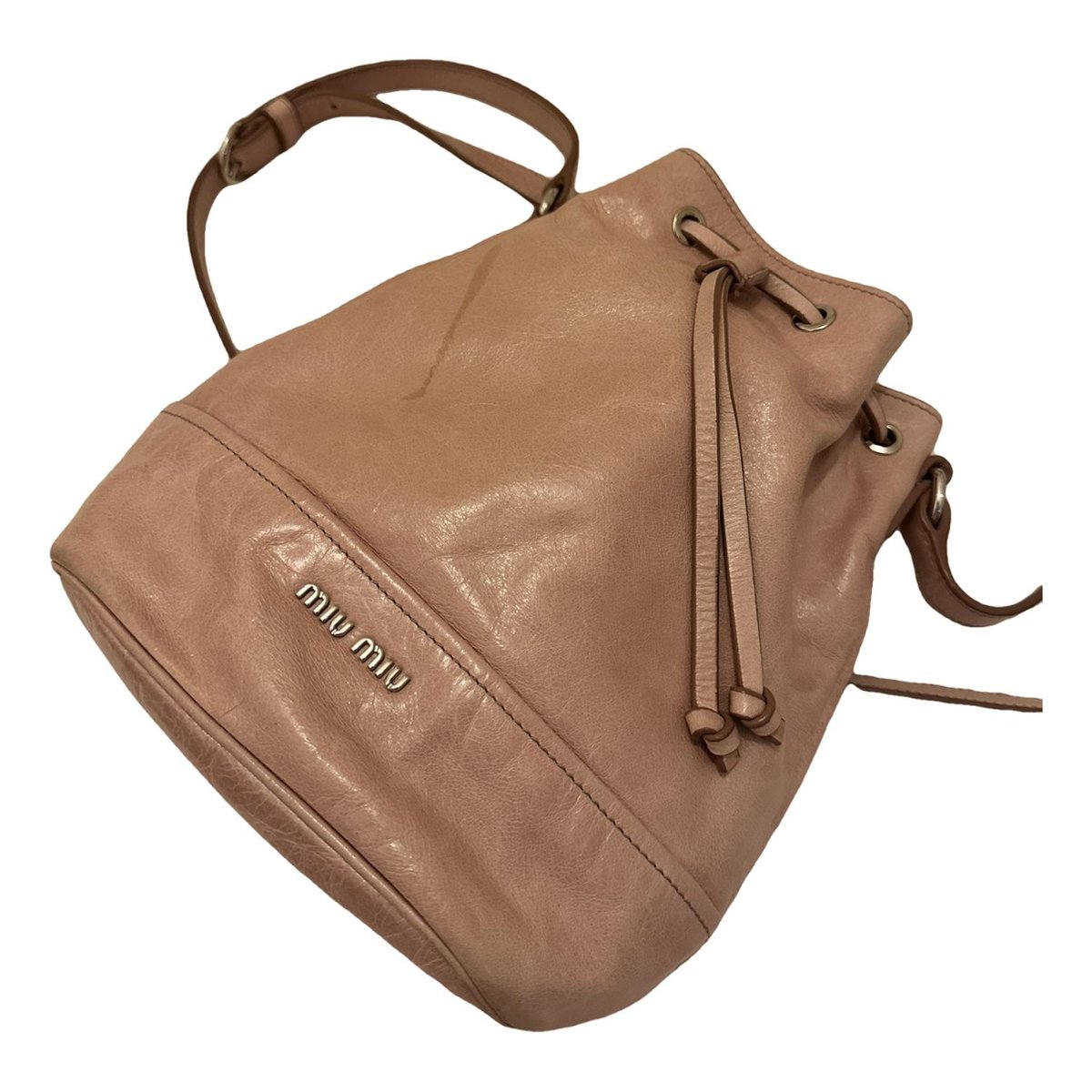 Vitello leather crossbody bag