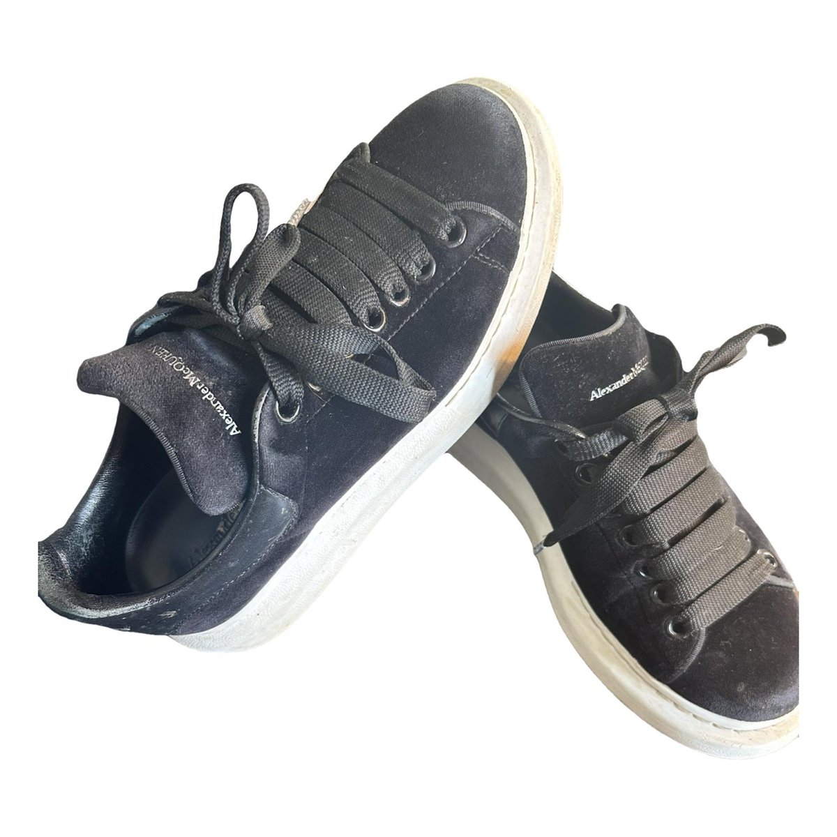 Court Trainer velvet trainers