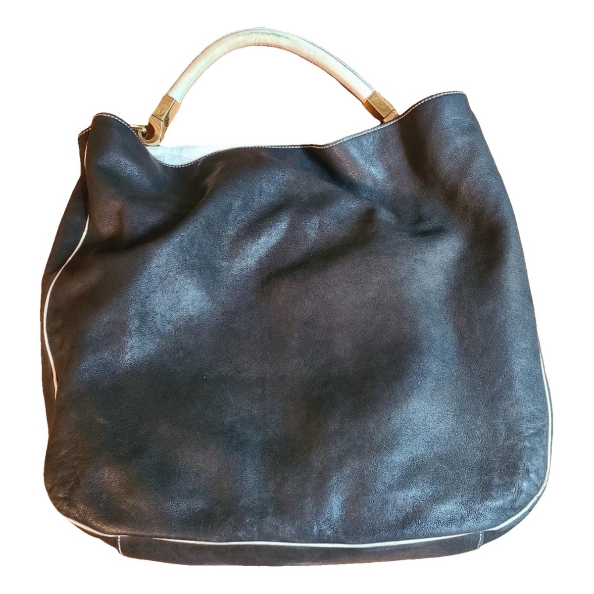 Shopping leather tote