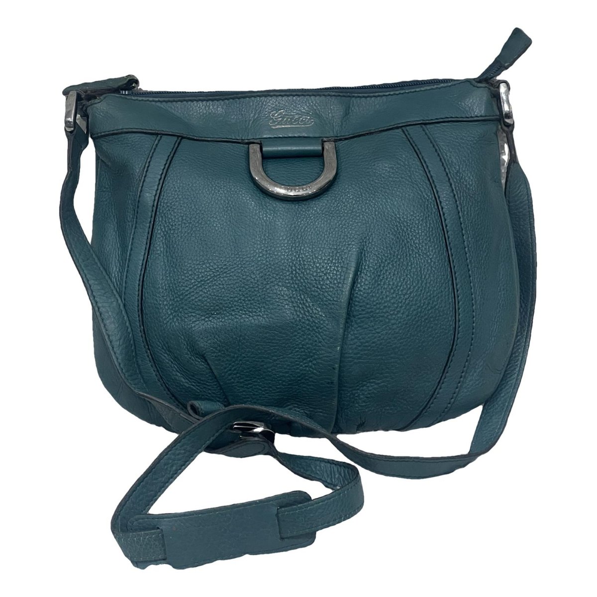 D-Ring leather crossbody bag