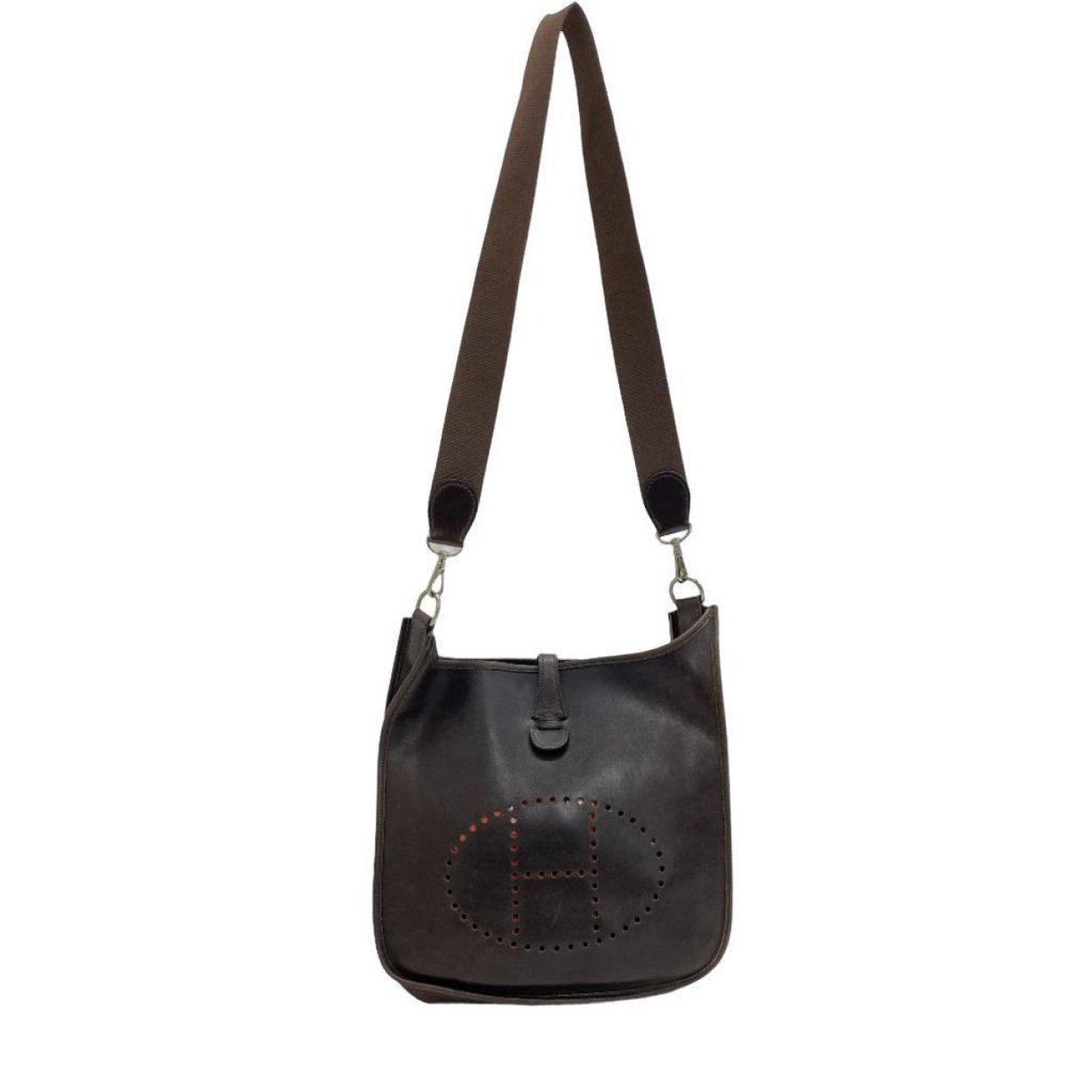 Evelyne leather handbag