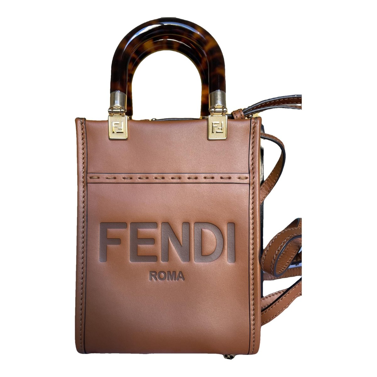 Sunshine leather tote