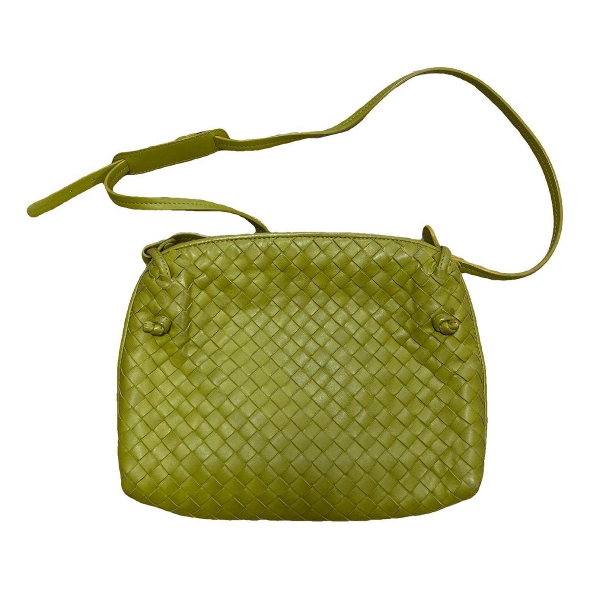 Loop leather crossbody bag