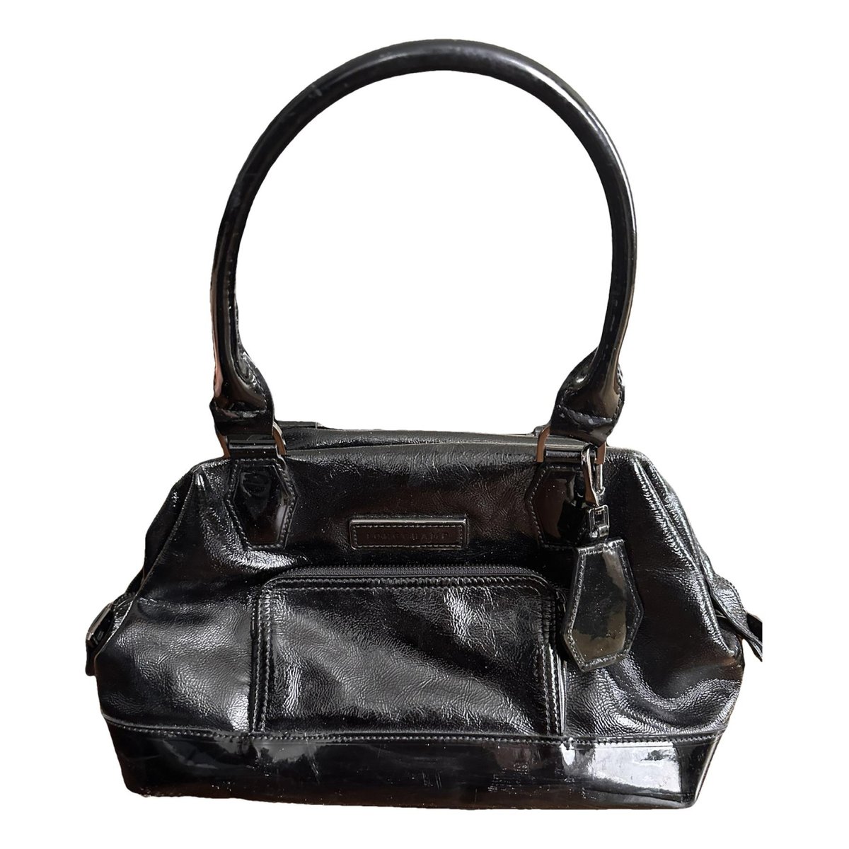 Gatsby patent leather handbag