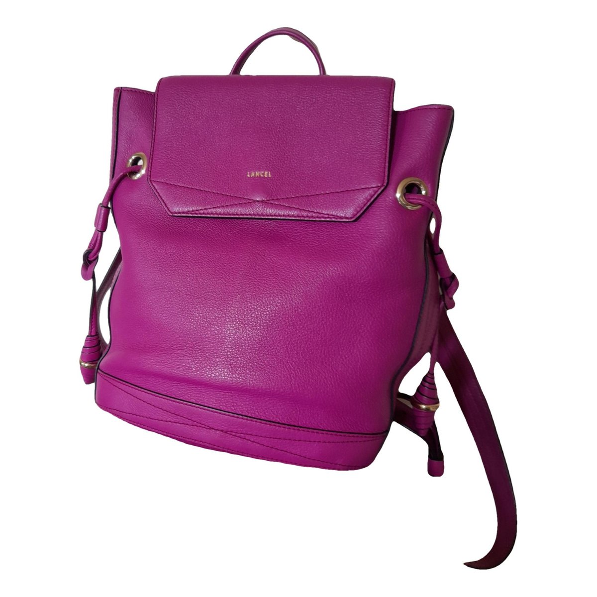 Huit leather backpack