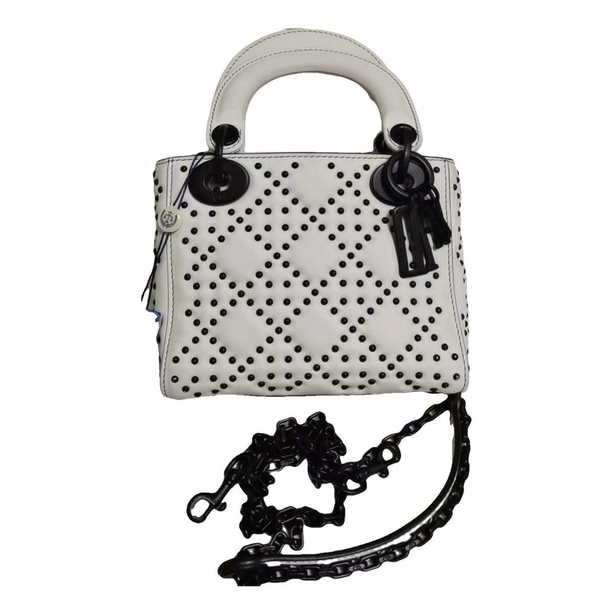 Lady Dior leather handbag