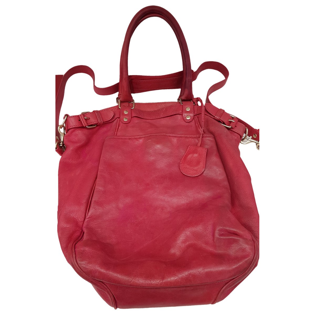 Lune leather crossbody bag