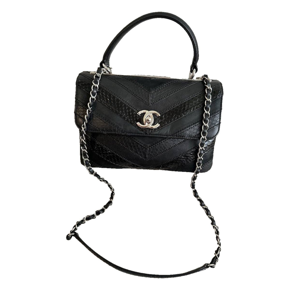 Coco Handle leather handbag