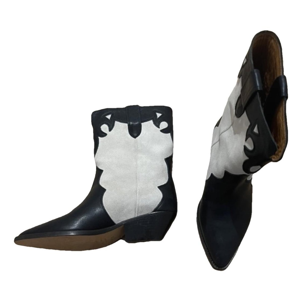 Duoni leather cowboy boots