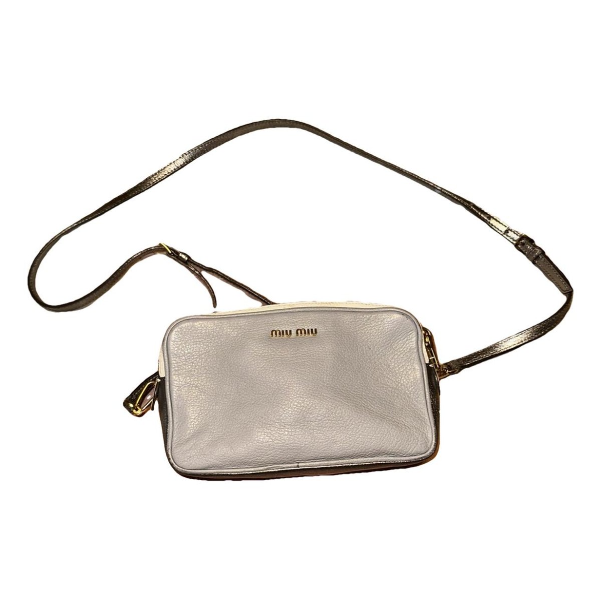 Madras leather clutch bag