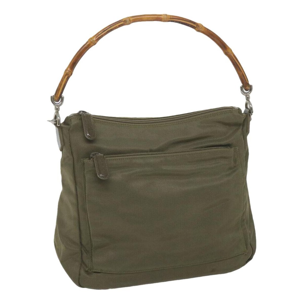 Bamboo Top Handle handbag