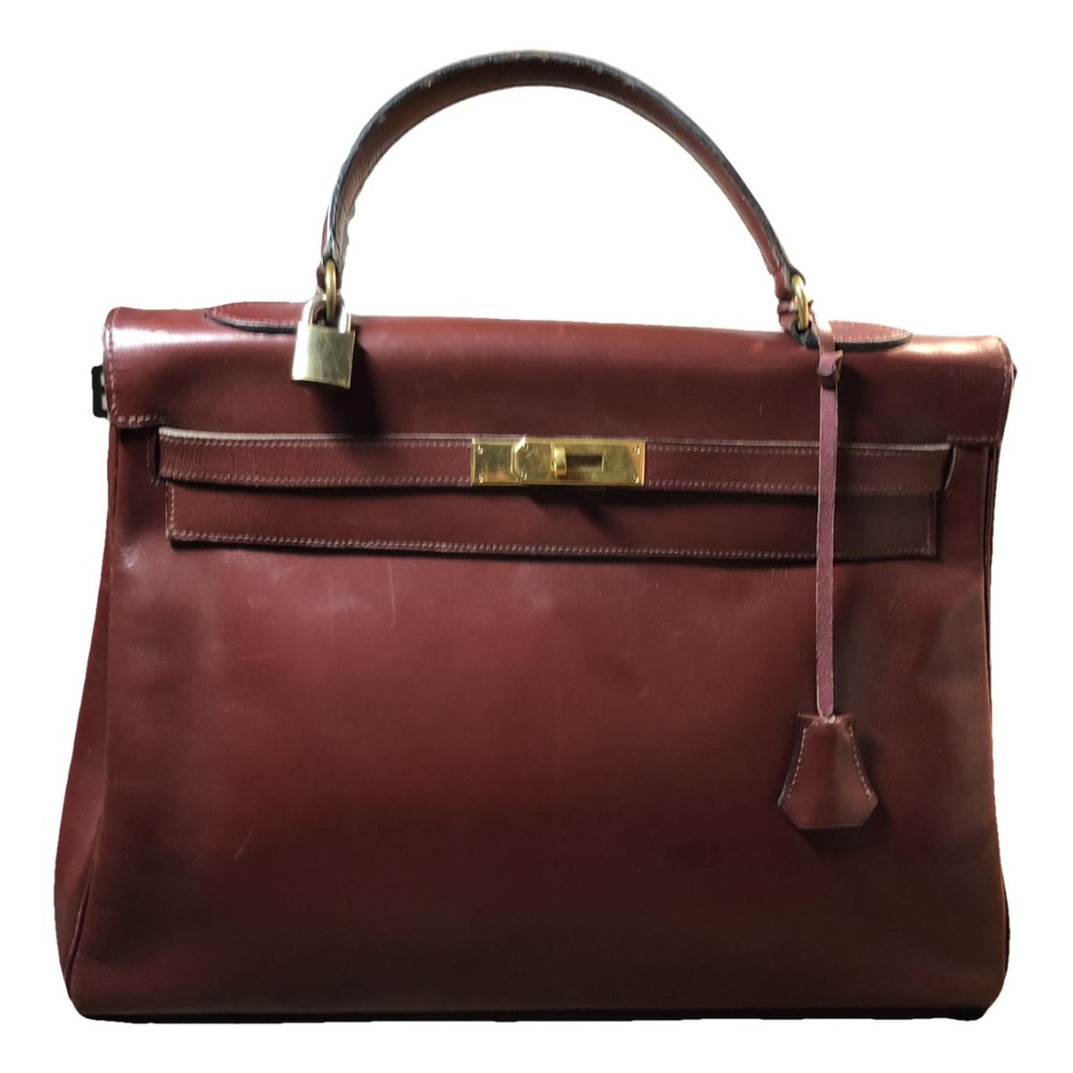 Kelly 35 leather handbag