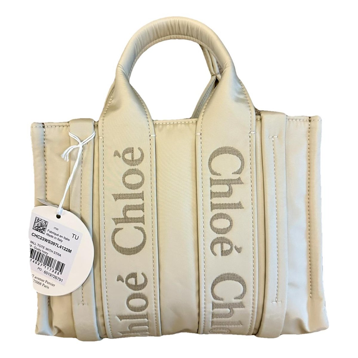 Woody cloth tote