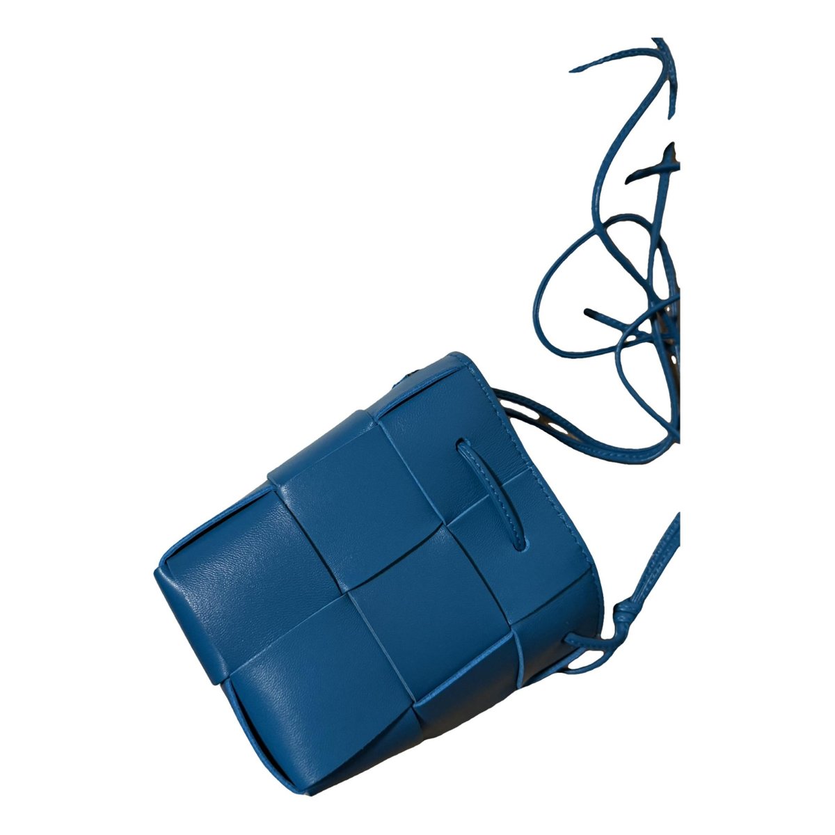 Cassette Bucket leather handbag