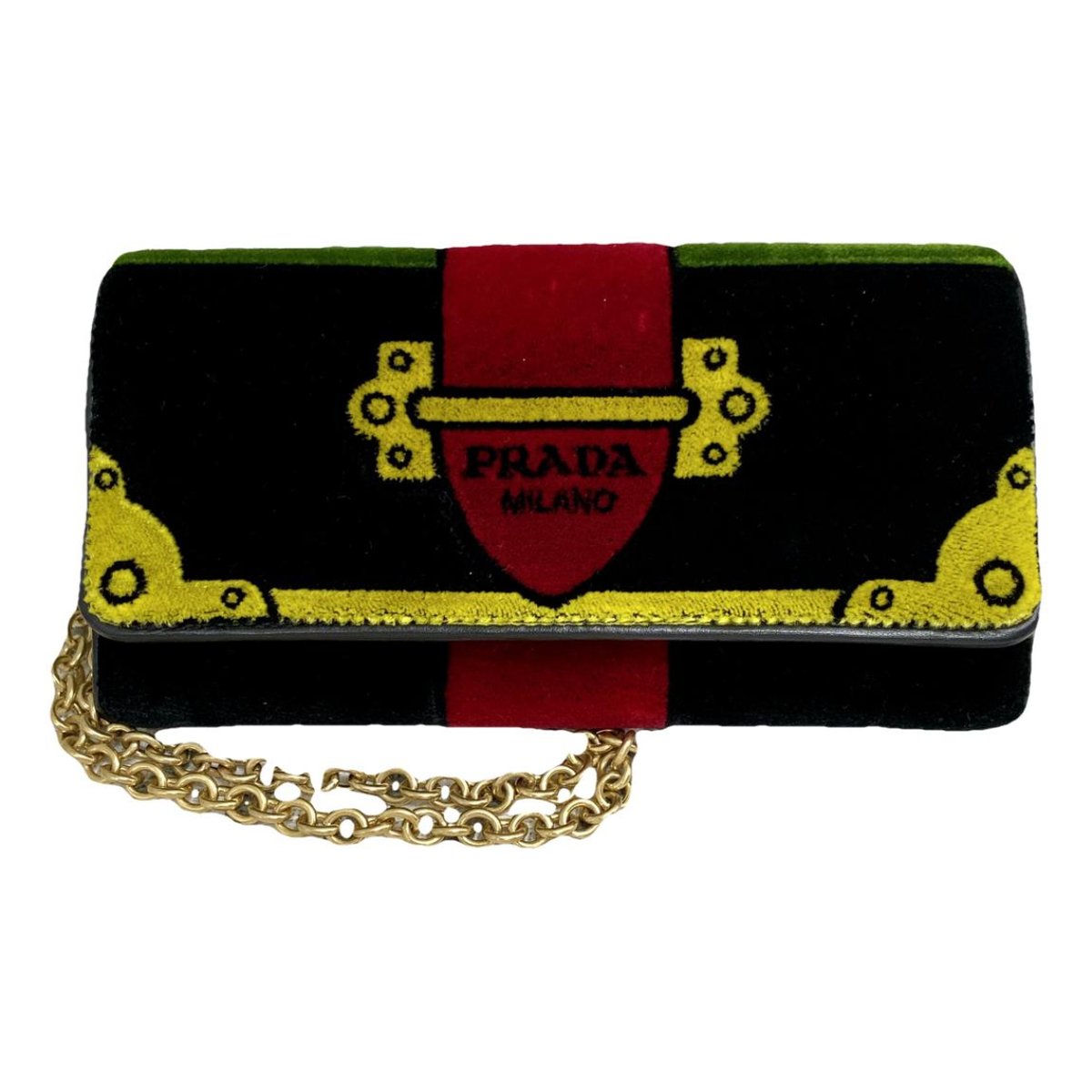 Cahier velvet crossbody bag