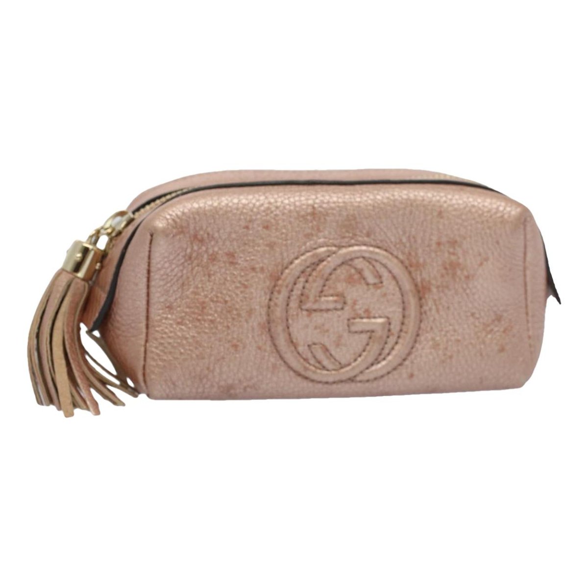 Soho leather clutch bag