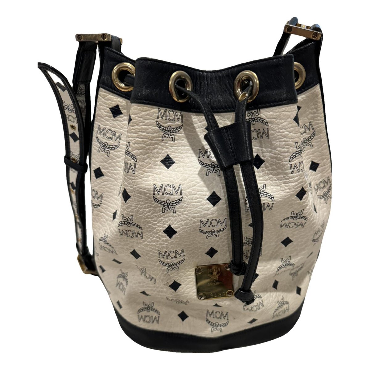 Heritage Drawstring leather bag