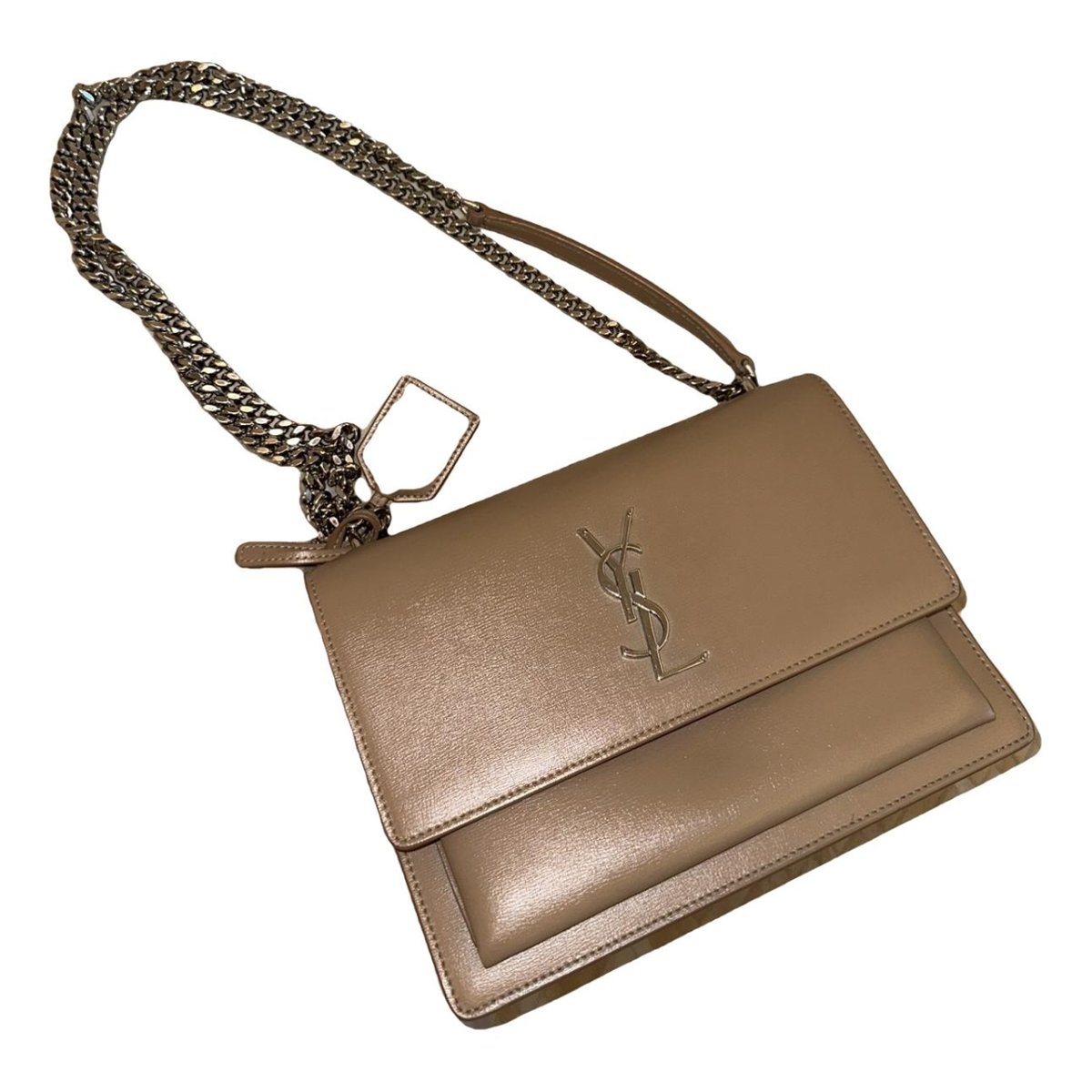 Sunset leather crossbody bag
