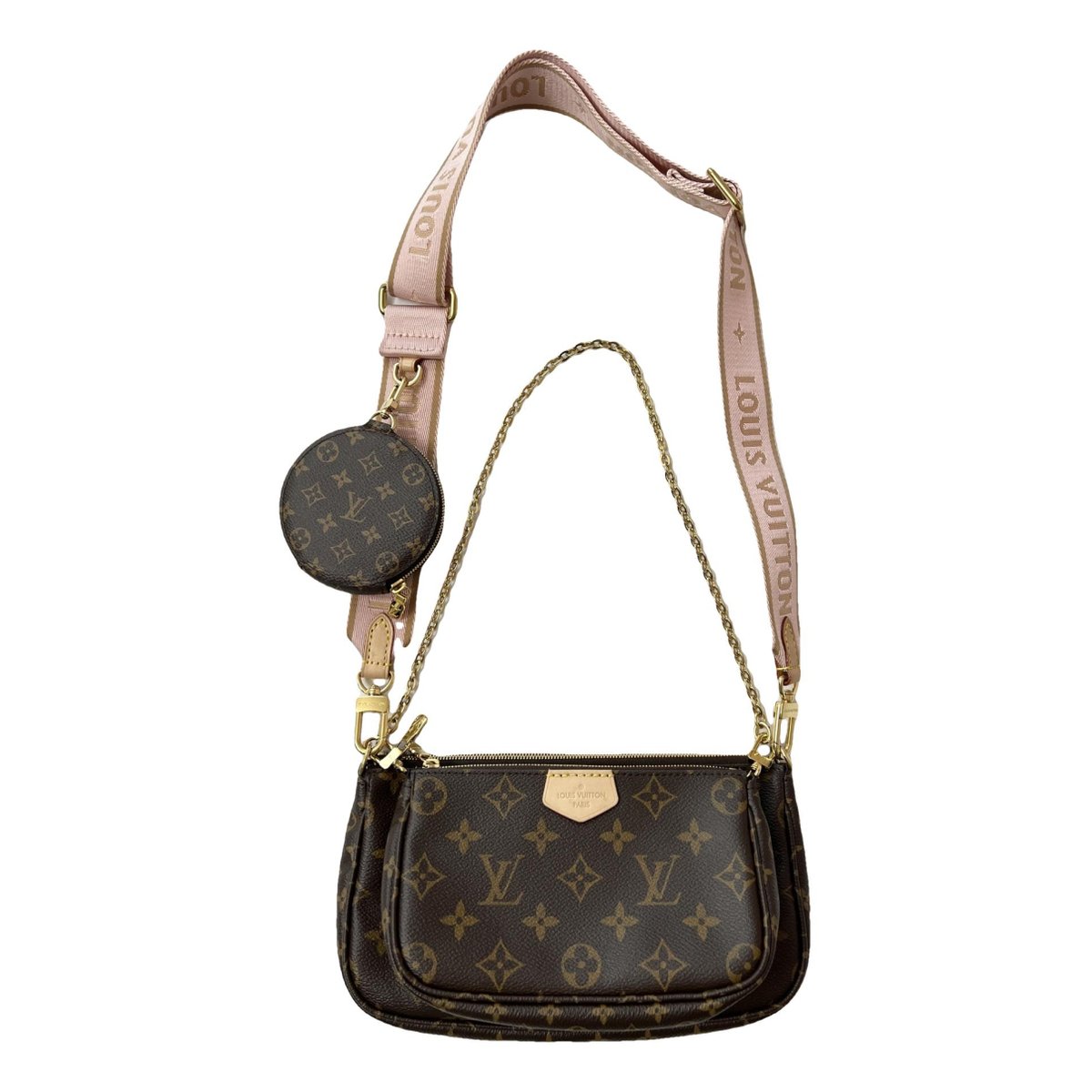 Multi Pochette Accessoires leather crossbody bag