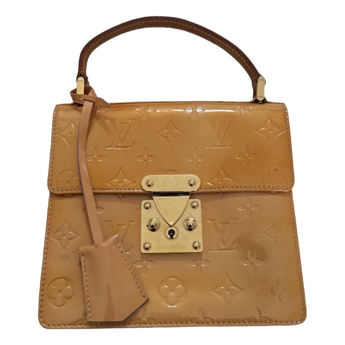 Spring street patent leather satchel