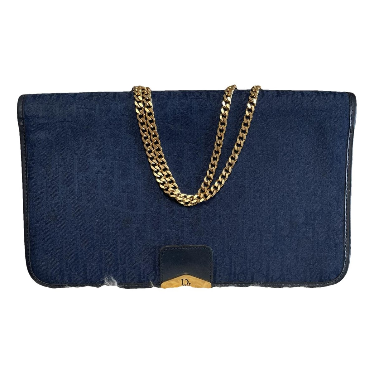 Diorissimo cloth clutch bag