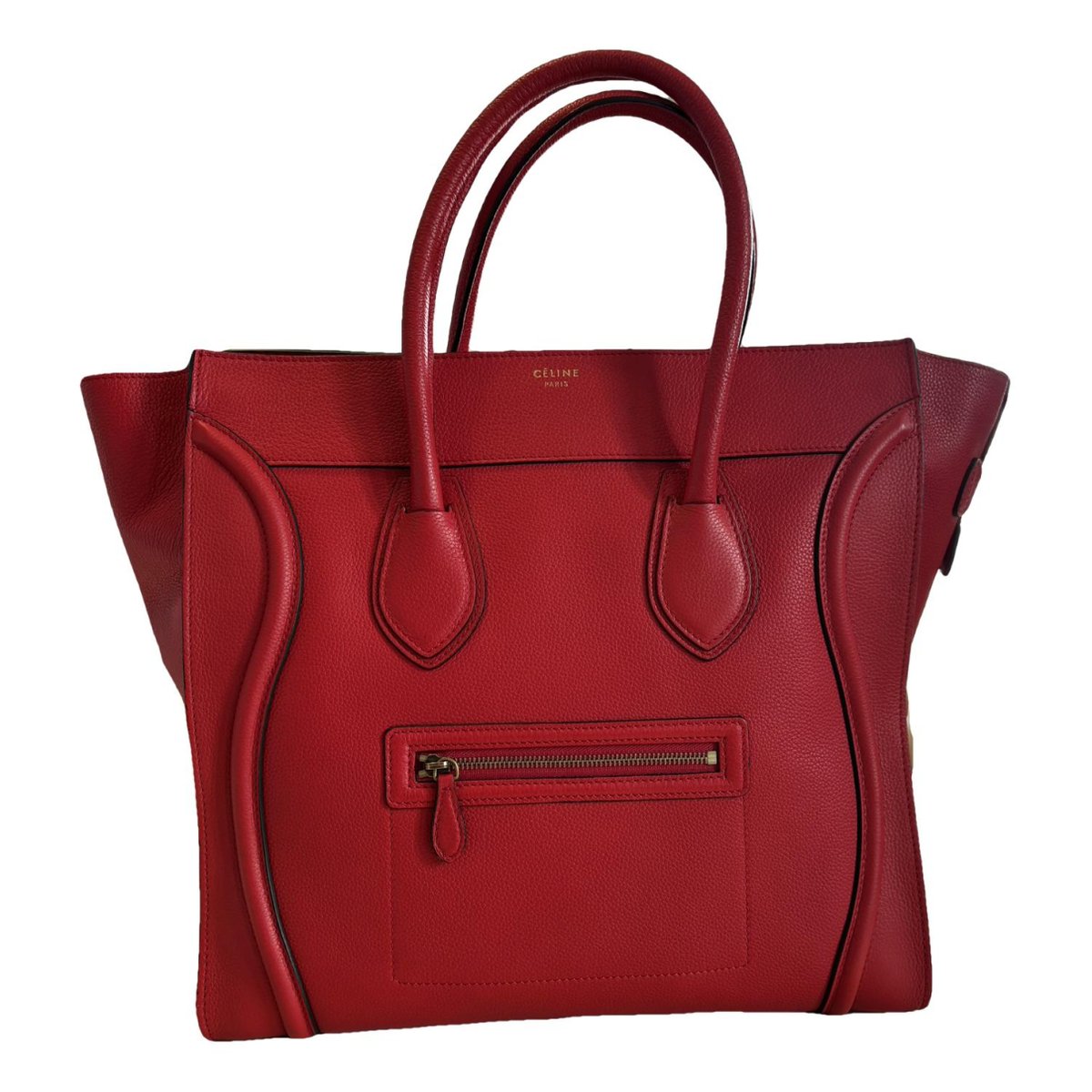 Luggage leather handbag