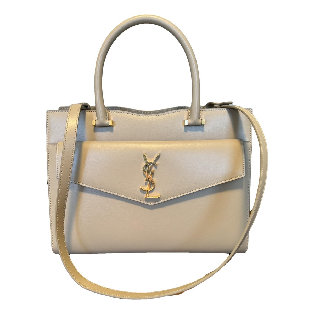 Uptown leather handbag