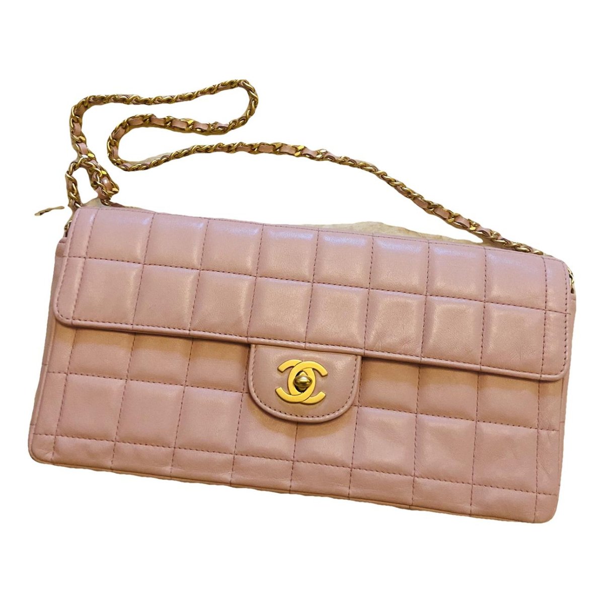 East West Chocolate Bar leather handbag