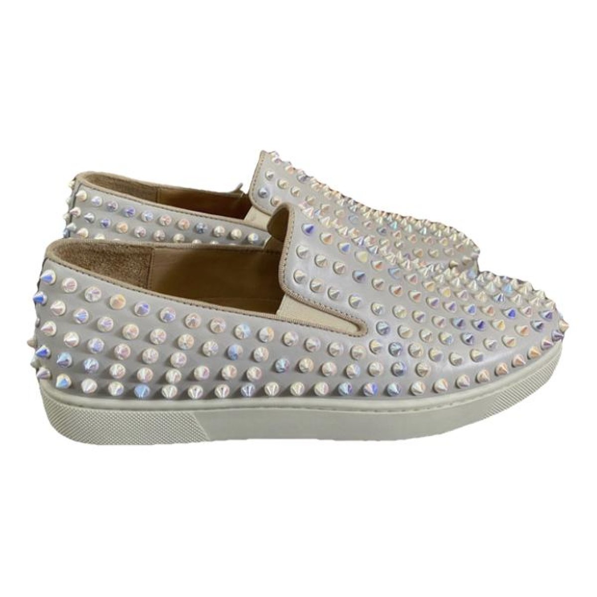 Roller Boat leather trainers