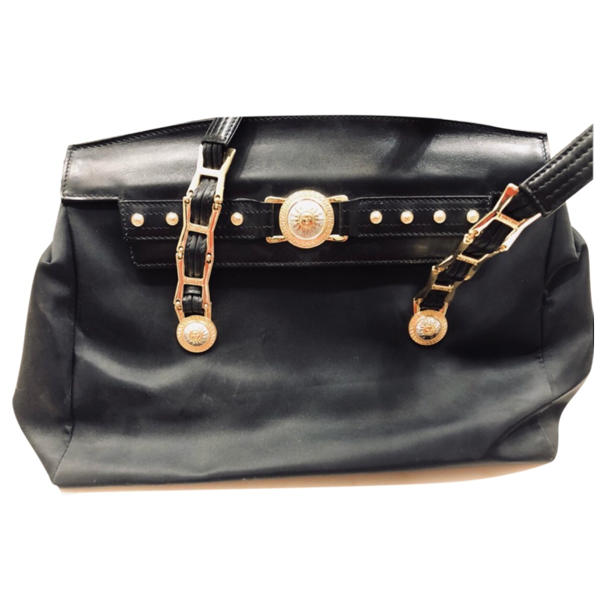 Icon leather handbag