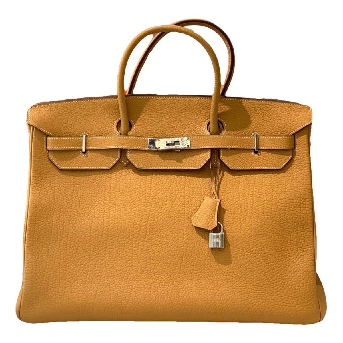 Birkin 40 leather handbag
