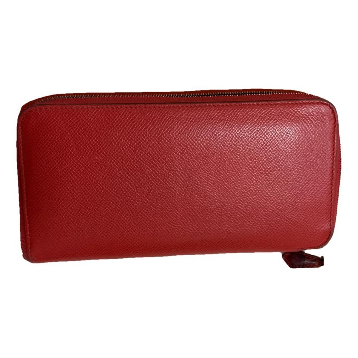Silk'in leather wallet