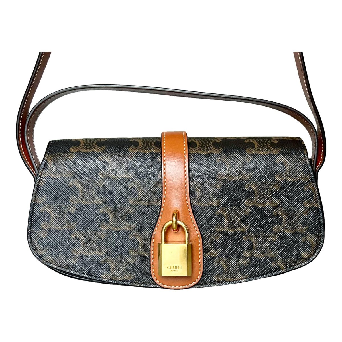 Tabou leather handbag