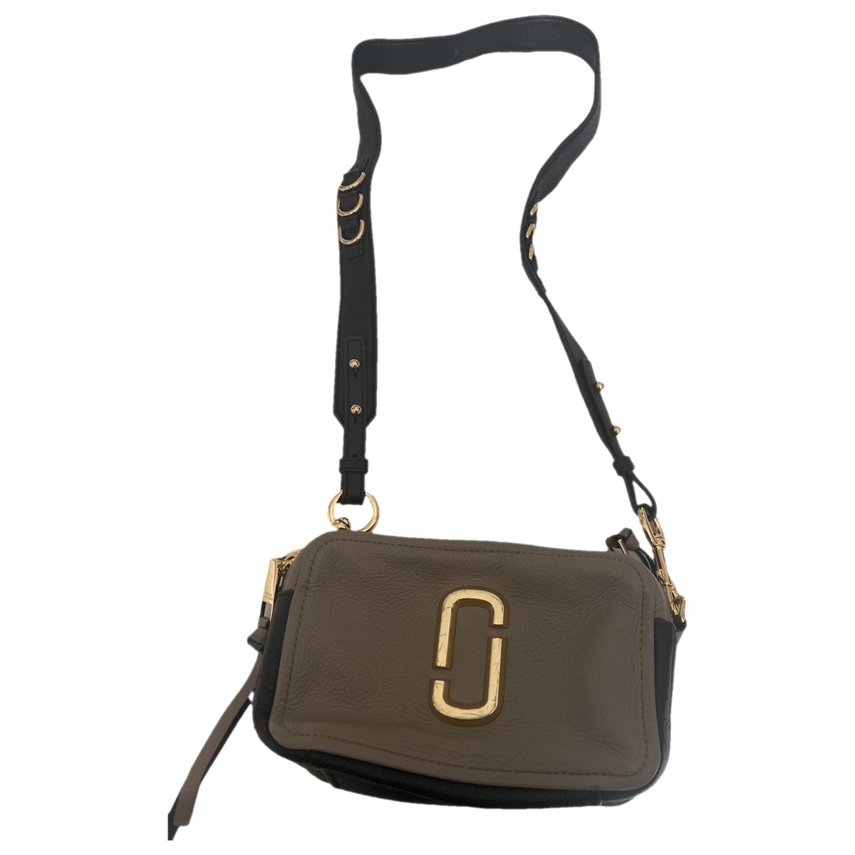 Snapshot leather crossbody bag
