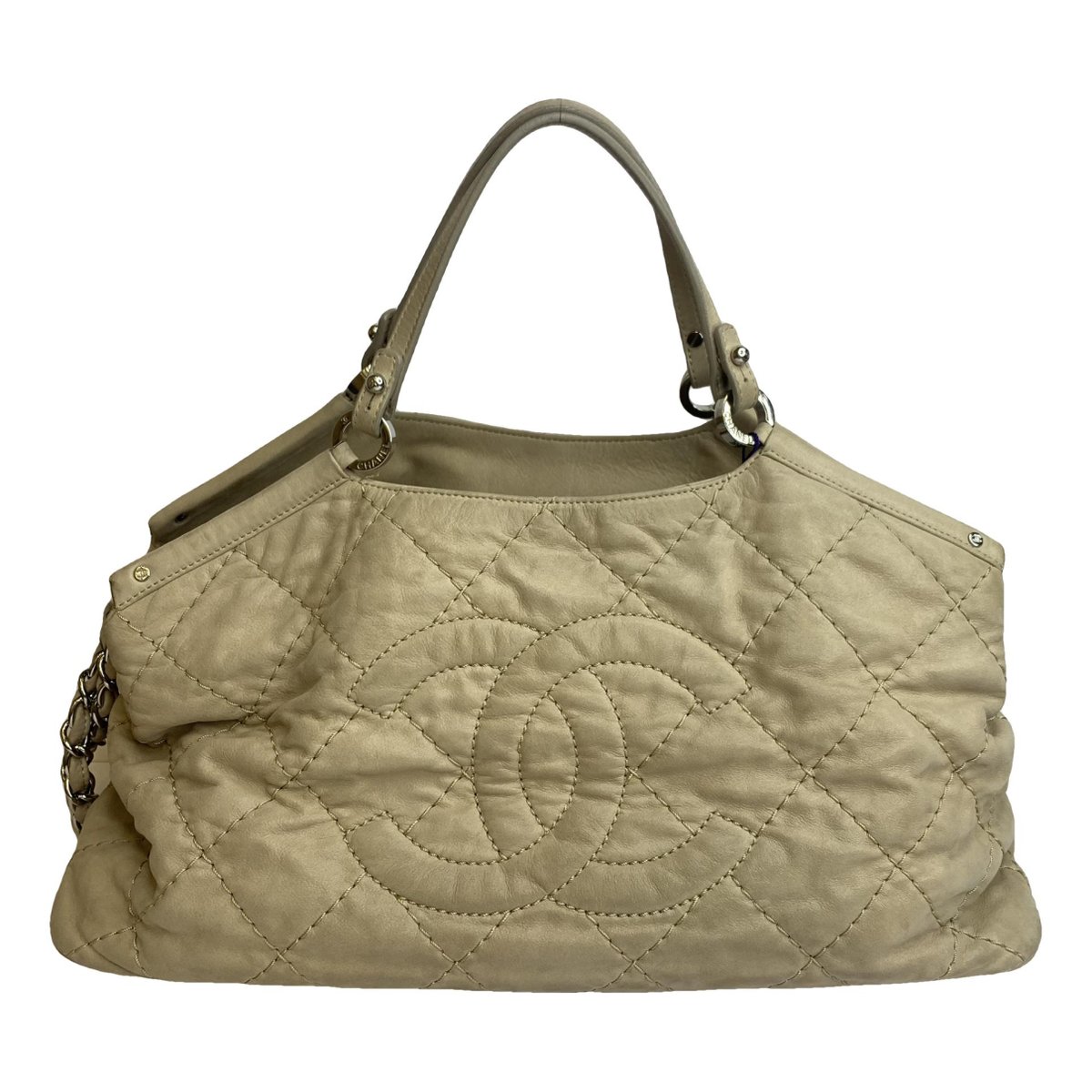 Classic CC Shopping leather handbag